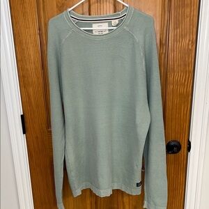 Weatherproof Men's Sage Green Crewneck Sweater 100%Cotton XXL